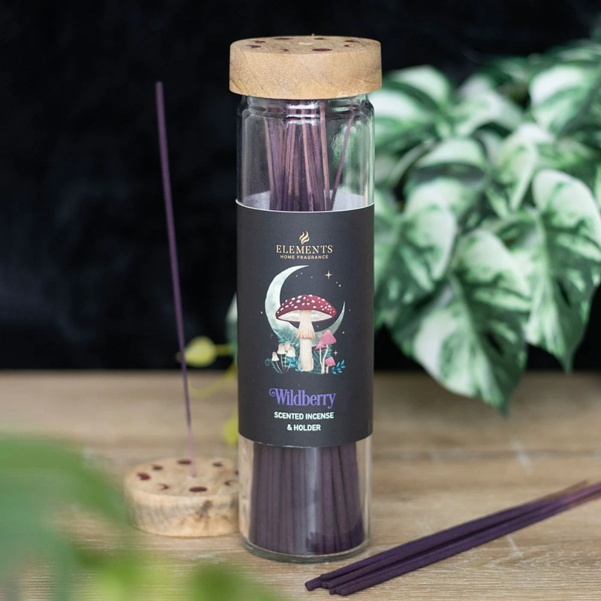 Dark Forest Wild Berry Incense Sticks with Holder – Gift Set