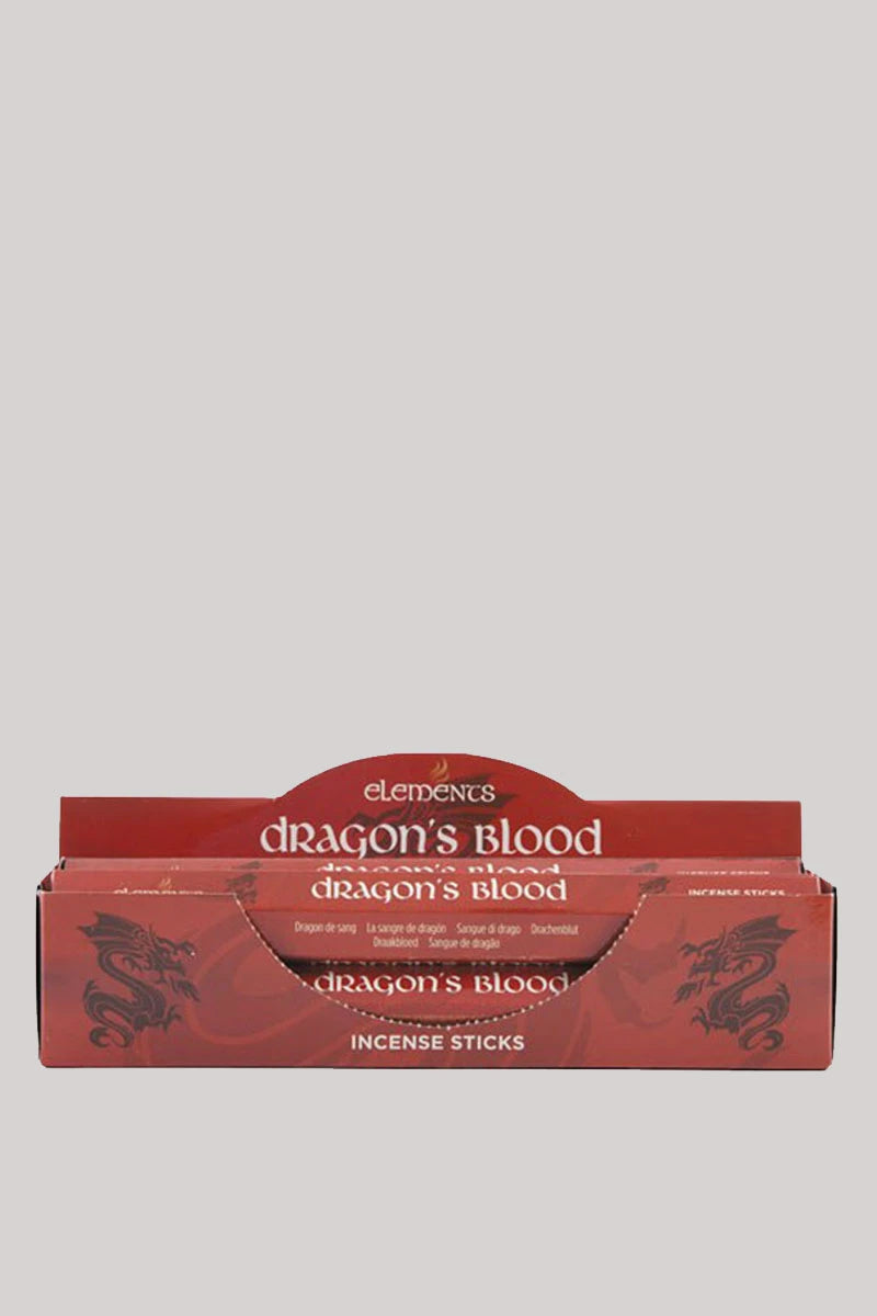 Elements Dragon's Incense Sticks – Tube of 20 Aromatherapy