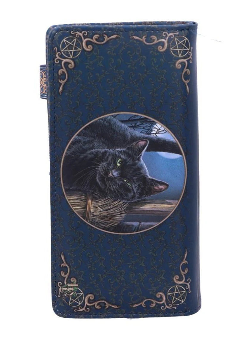 Nemesis Now Embossed Purse - A Brush With Magick Goth Style
