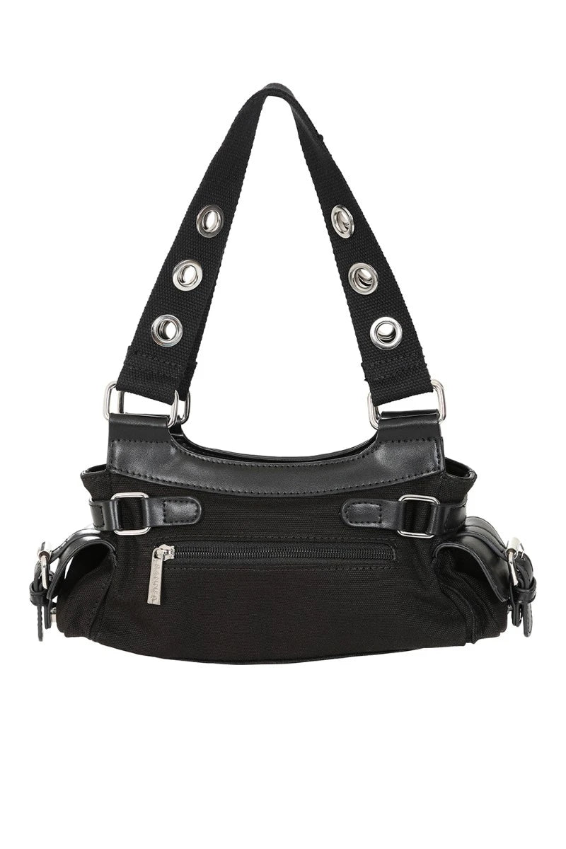 Banned Dark Doll Handbag - Gothic Punk Rock Shoulder Bag