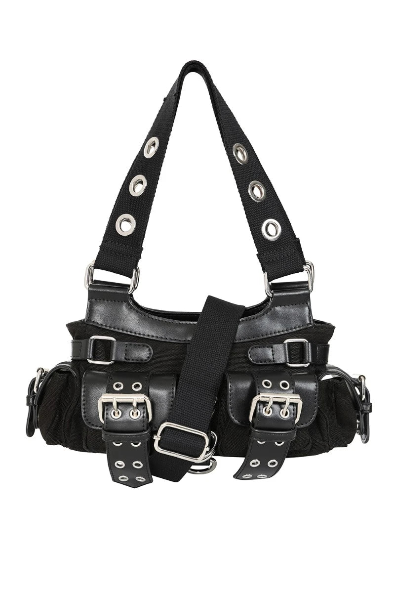 Banned Dark Doll Handbag - Gothic Punk Rock Shoulder Bag