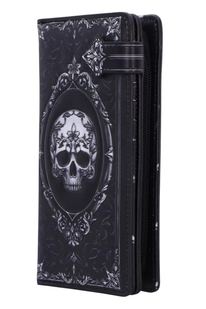 Nemesis Now Baroque Skull Purse Gothic Embossed PU Wallet