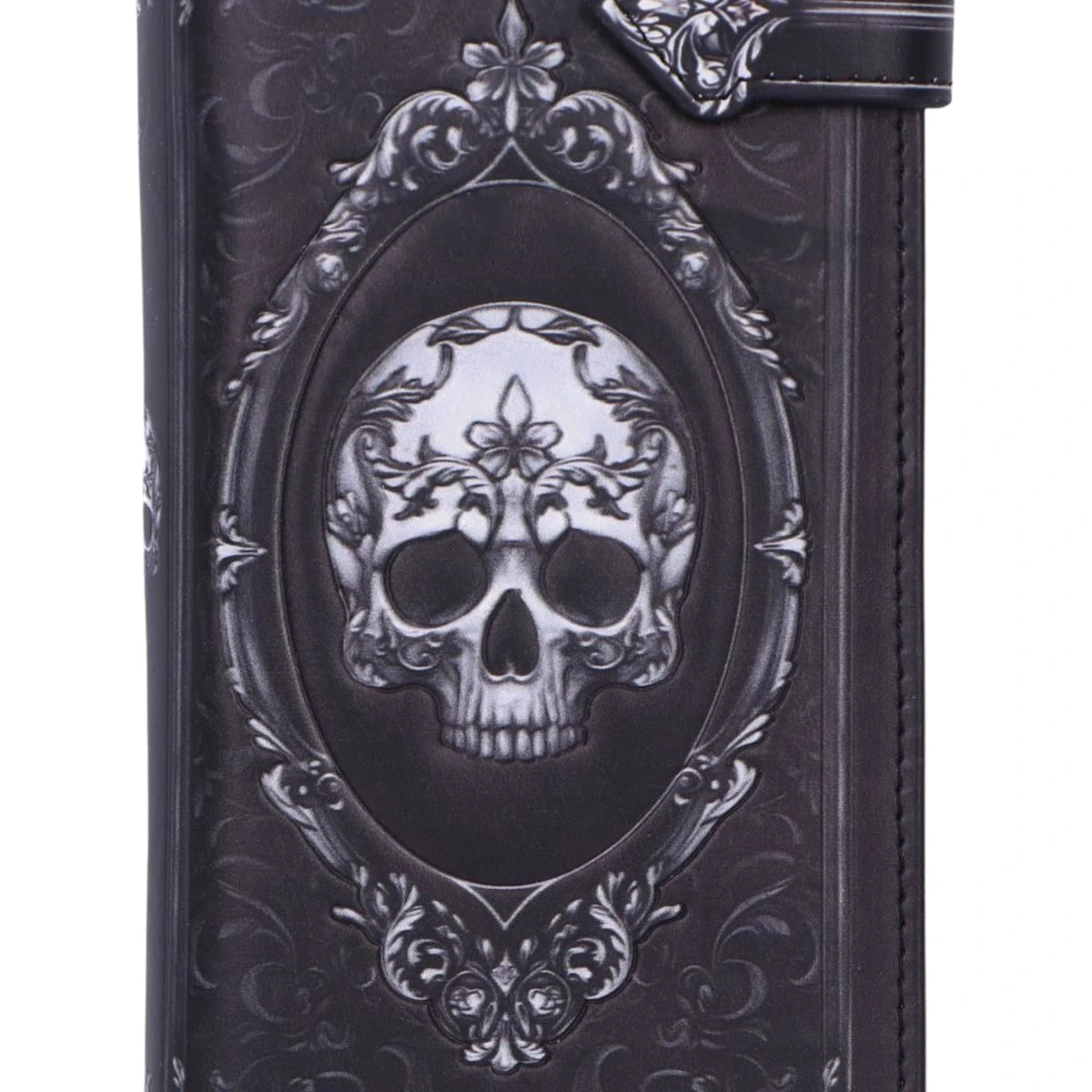 Nemesis Now Baroque Skull Purse Gothic Embossed PU Wallet