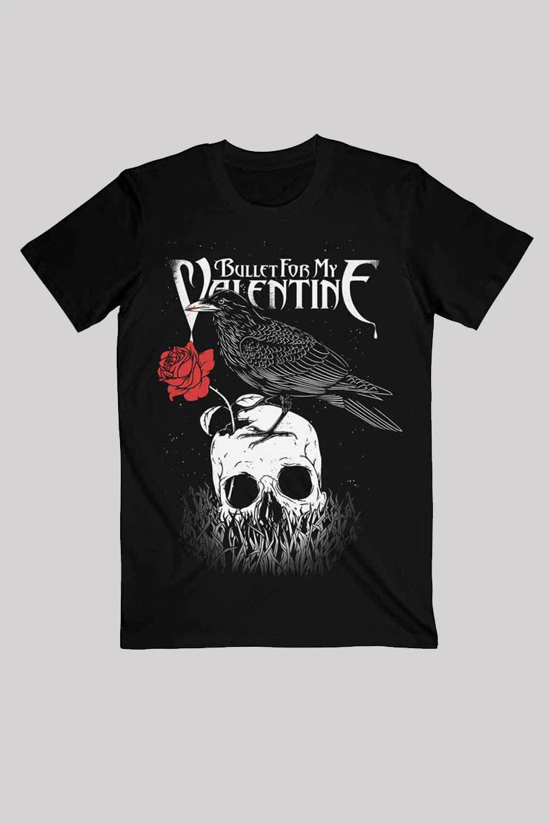 Bullet For My Valentine Unisex Raven T-Shirt