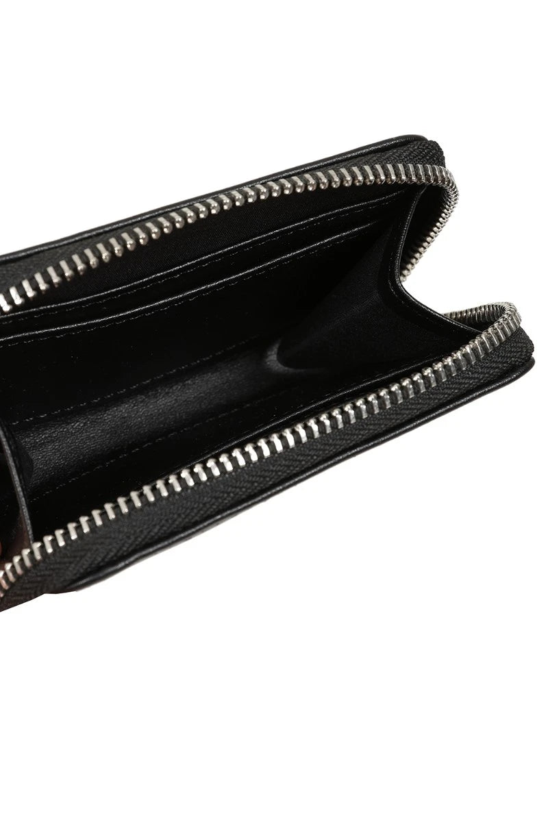 Third Identity Flying Bats Wallet – Gothic Zip-Around Purse