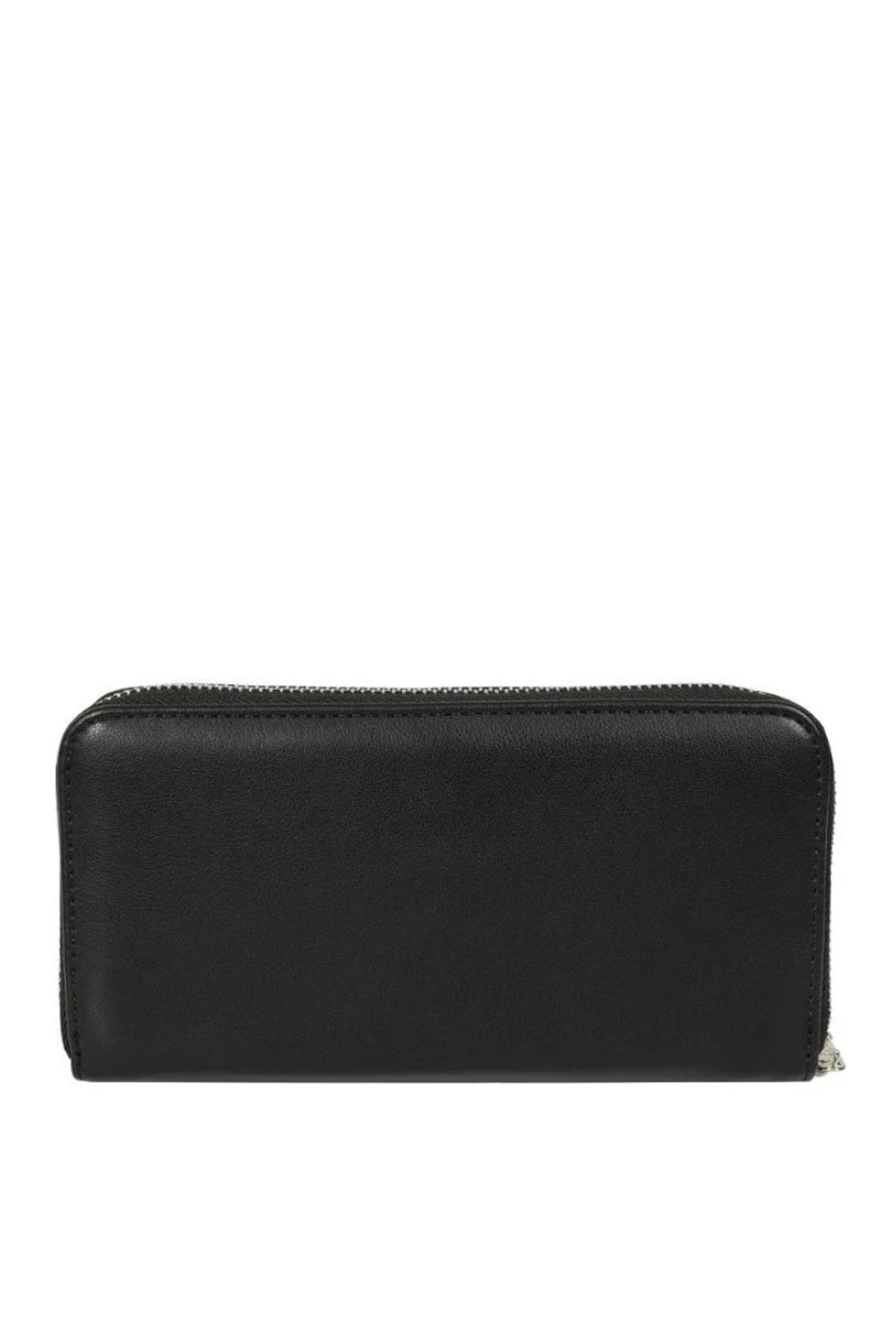 Banned Glamorama Purse - Gothic Bat Wing Corset Black Wallet
