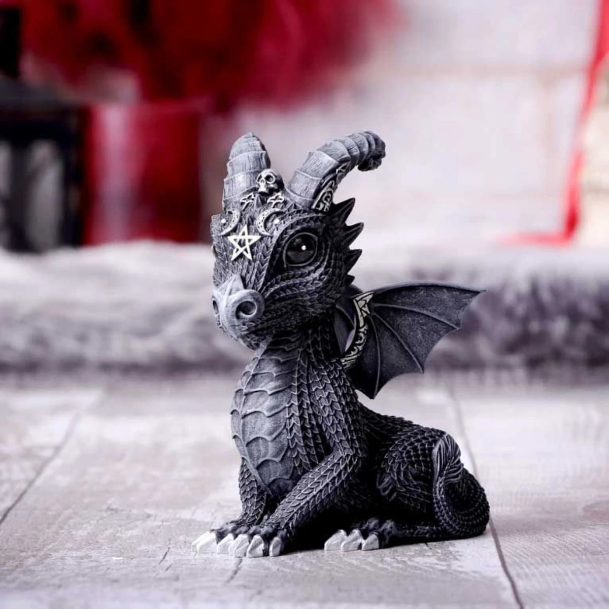 Nemesis Now Lucifly Occult Dragon Figurine - Gothic Decor