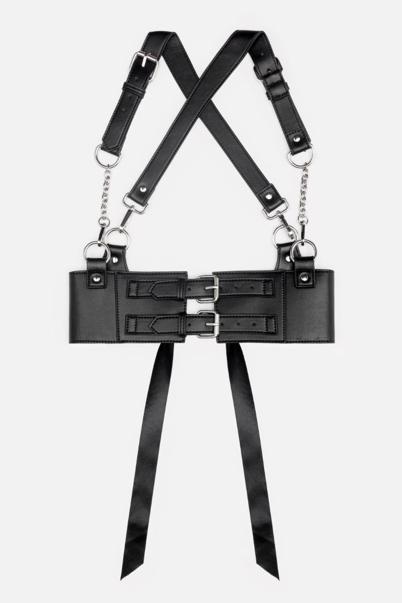 Restyle Moon Gazer Harness - Reversible Gothic Body Harness