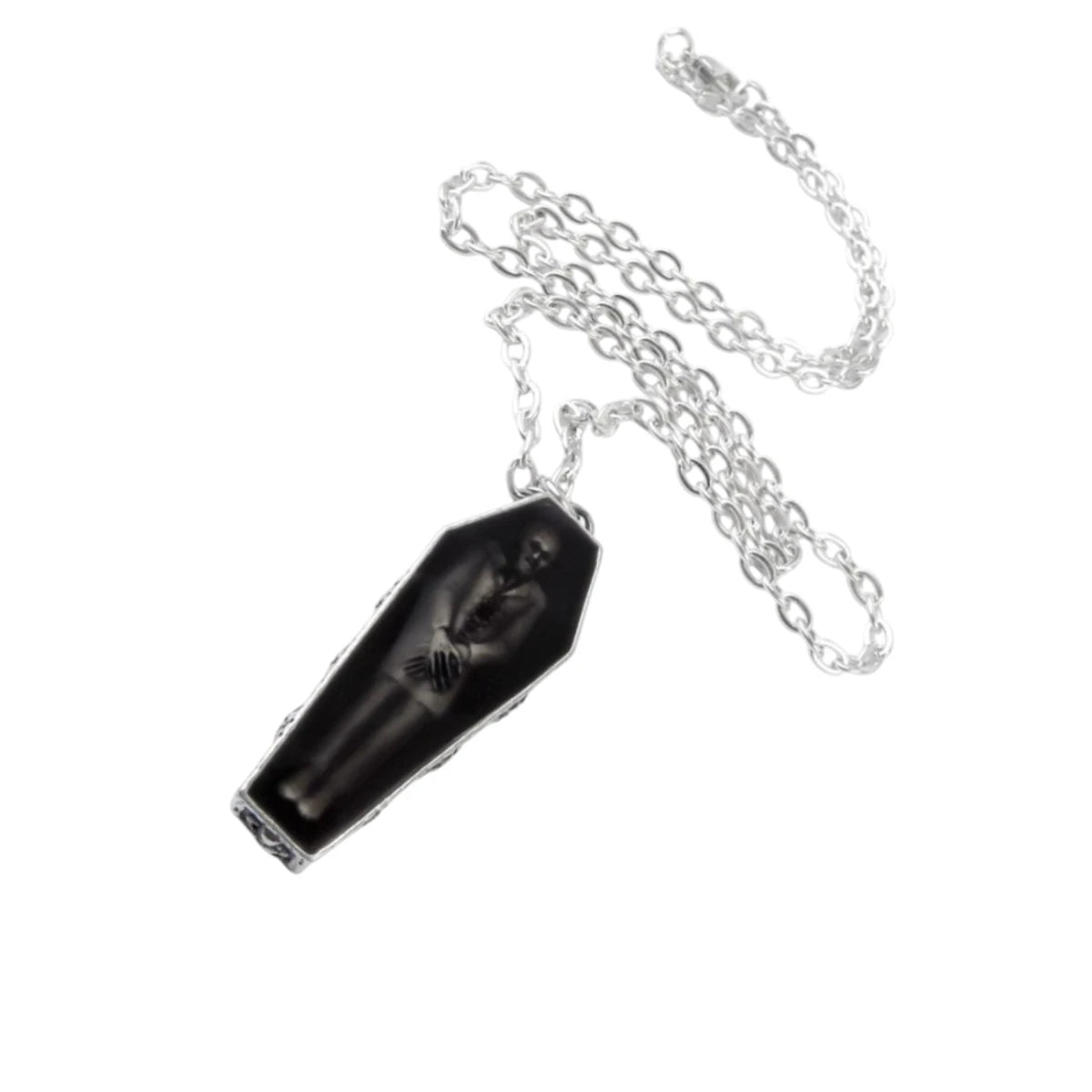 Alchemy England Nosferatu's Rest Necklace Gothic Coffin Pendant