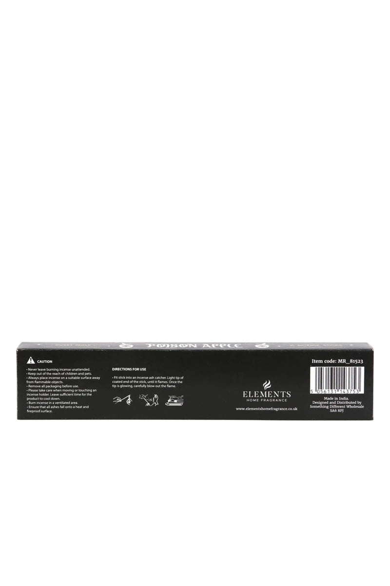 Poison Apple Incense Sticks – Sweet Apple, 15 Pack, Vegan