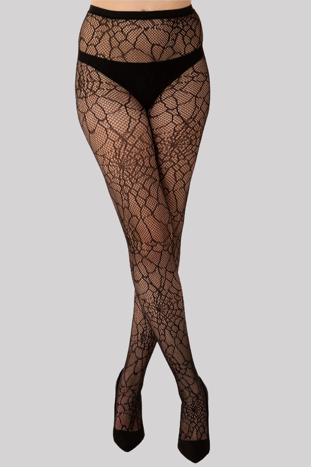 Pamela Mann Cobweb Fishnet Tights