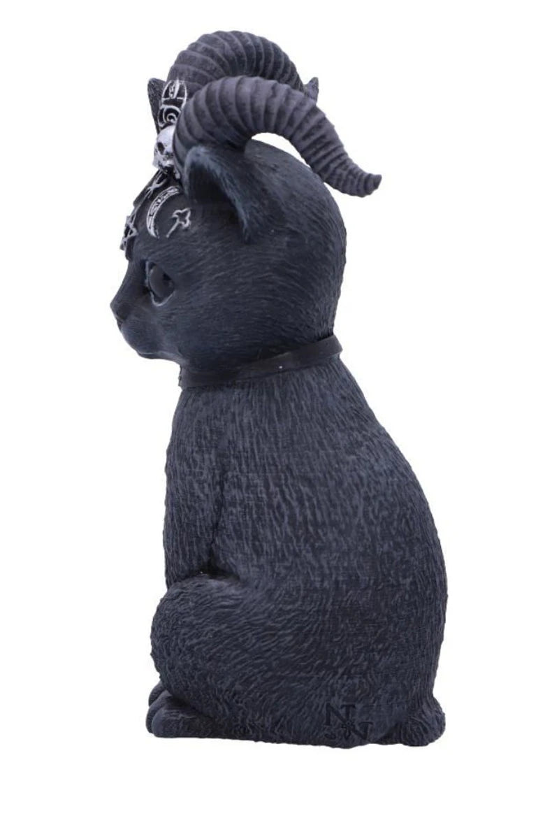 Nemesis Now Pawzuph Figurine Horned Occult Cat Gothic Decor