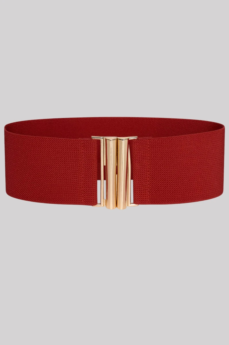 Ro Rox Vintage Florence Elasticated Retro Wide Nurse Belt