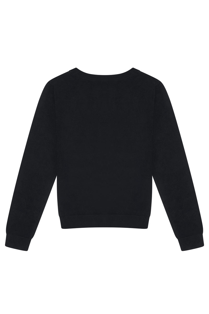 Ro Rox Loveweb Cardigan – Spider Web Heart Gothic Knitwear