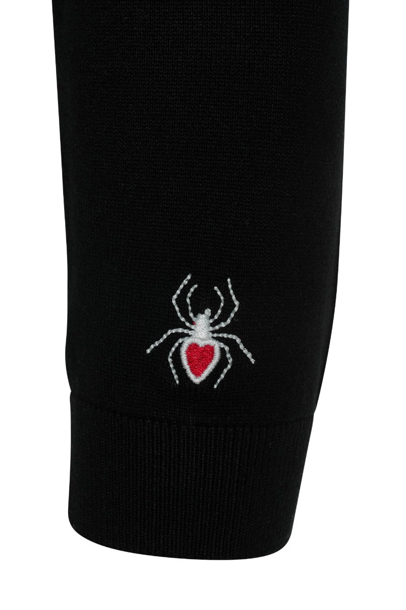 Ro Rox Loveweb Cardigan – Spider Web Heart Gothic Knitwear