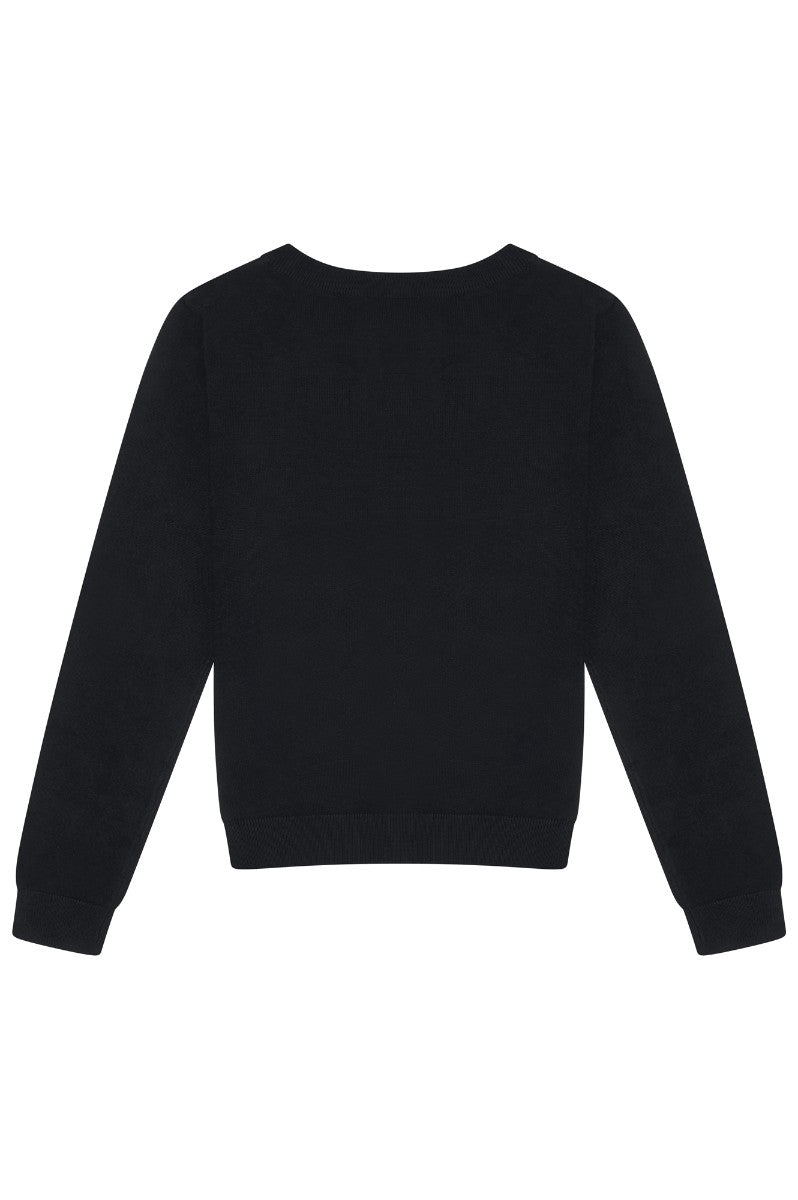 Ro Rox Luna Moth Cardigan – Moon Phase Gothic Knitwear