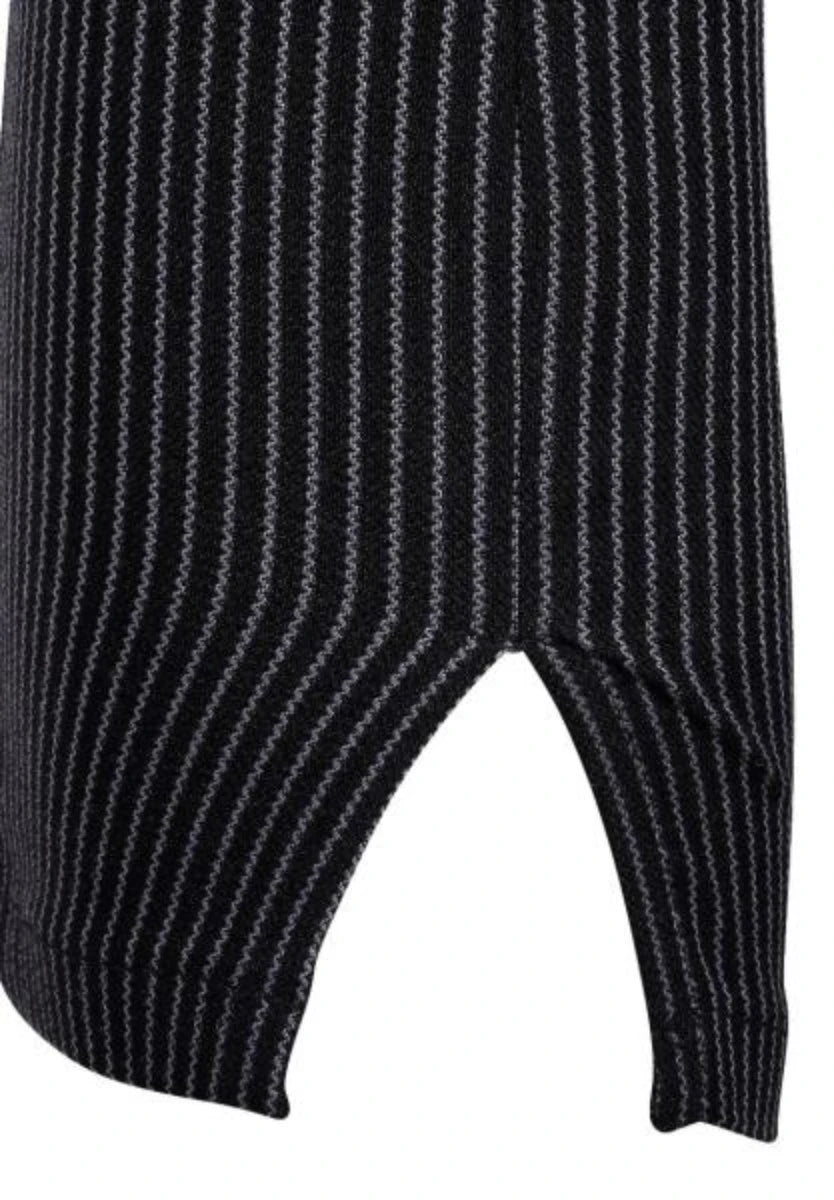 Ro Rox Pinstripe Capris – Alternative Goth Office Trousers