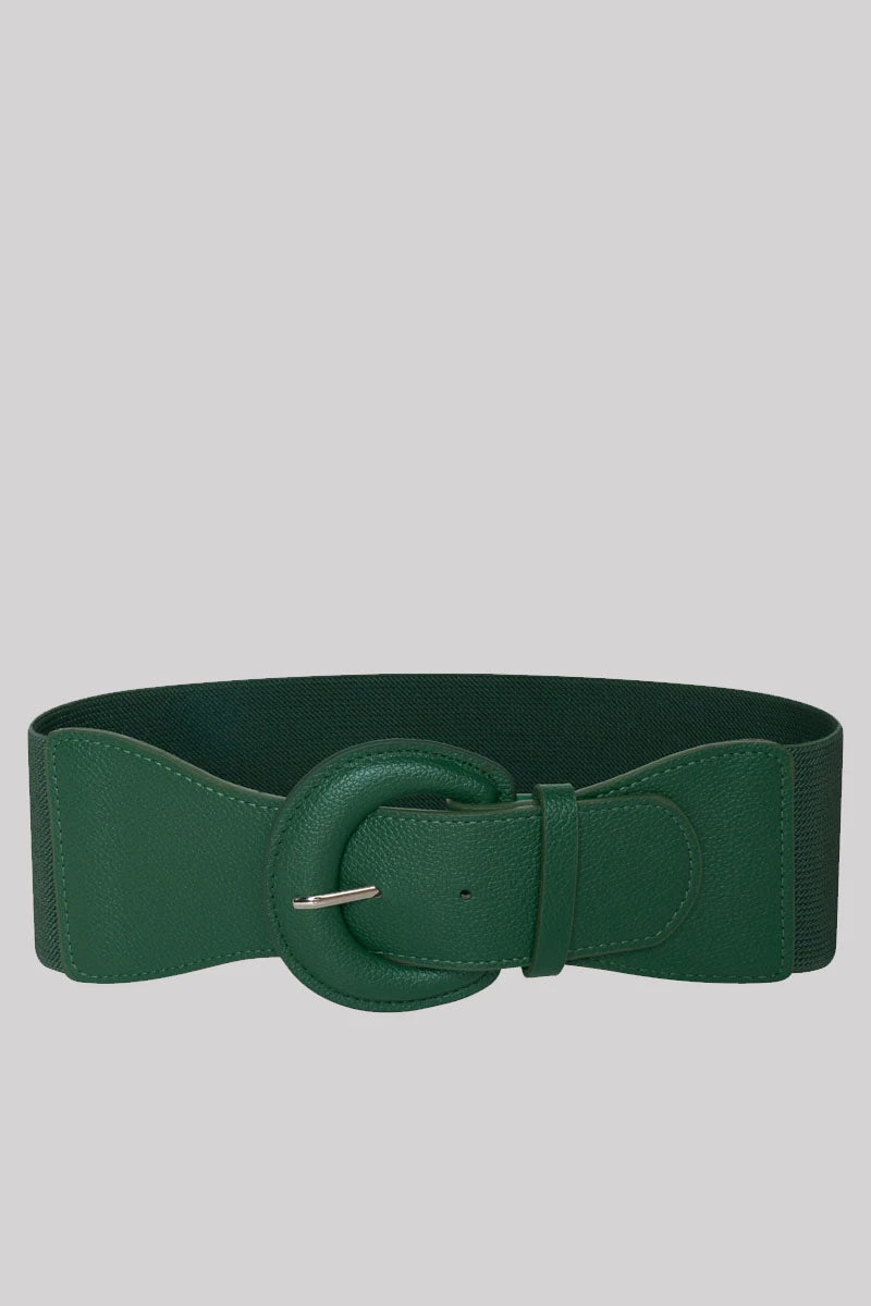 Ro Rox Raya Elasticated Retro Wide Nurse Belt Waist Cincher