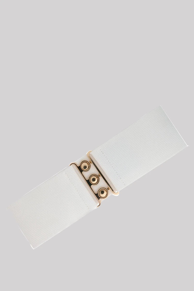Ro Rox Elasticated Retro Wide Nurse Belt