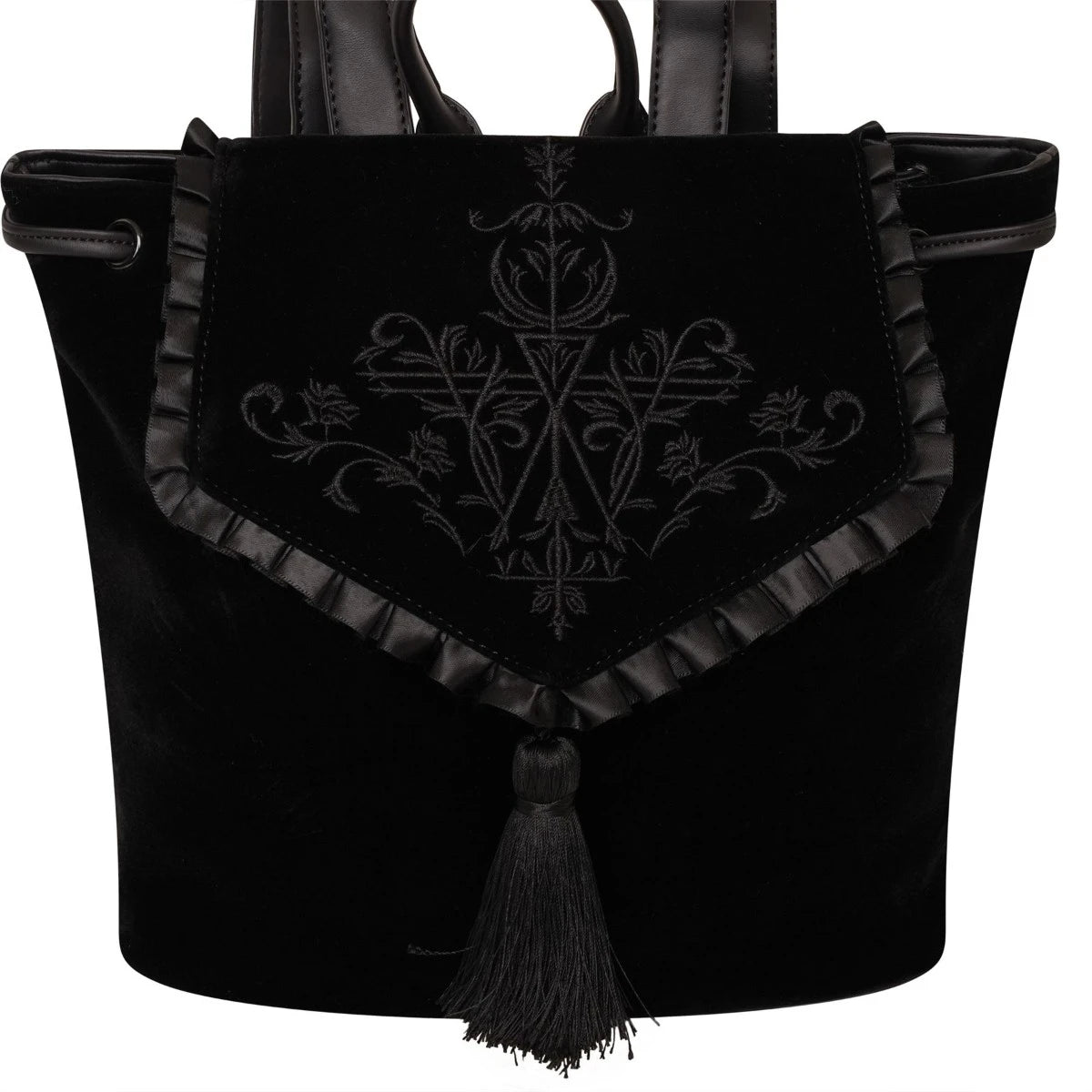 Ro Rox Zola Gothic Velvet Backpack
