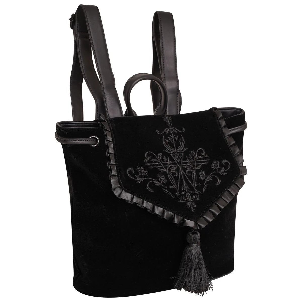Ro Rox Zola Gothic Velvet Backpack