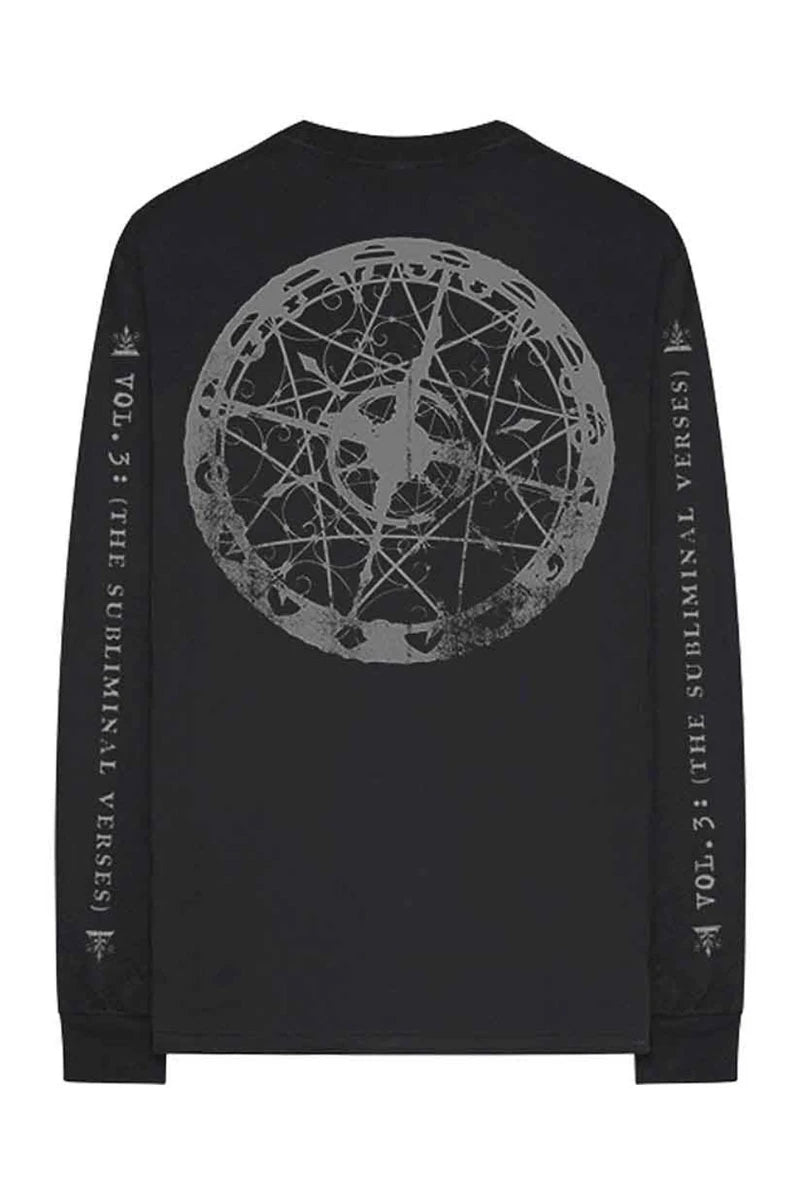 Slipknot Subliminal Verses Long Sleeve Back Print T-Shirt