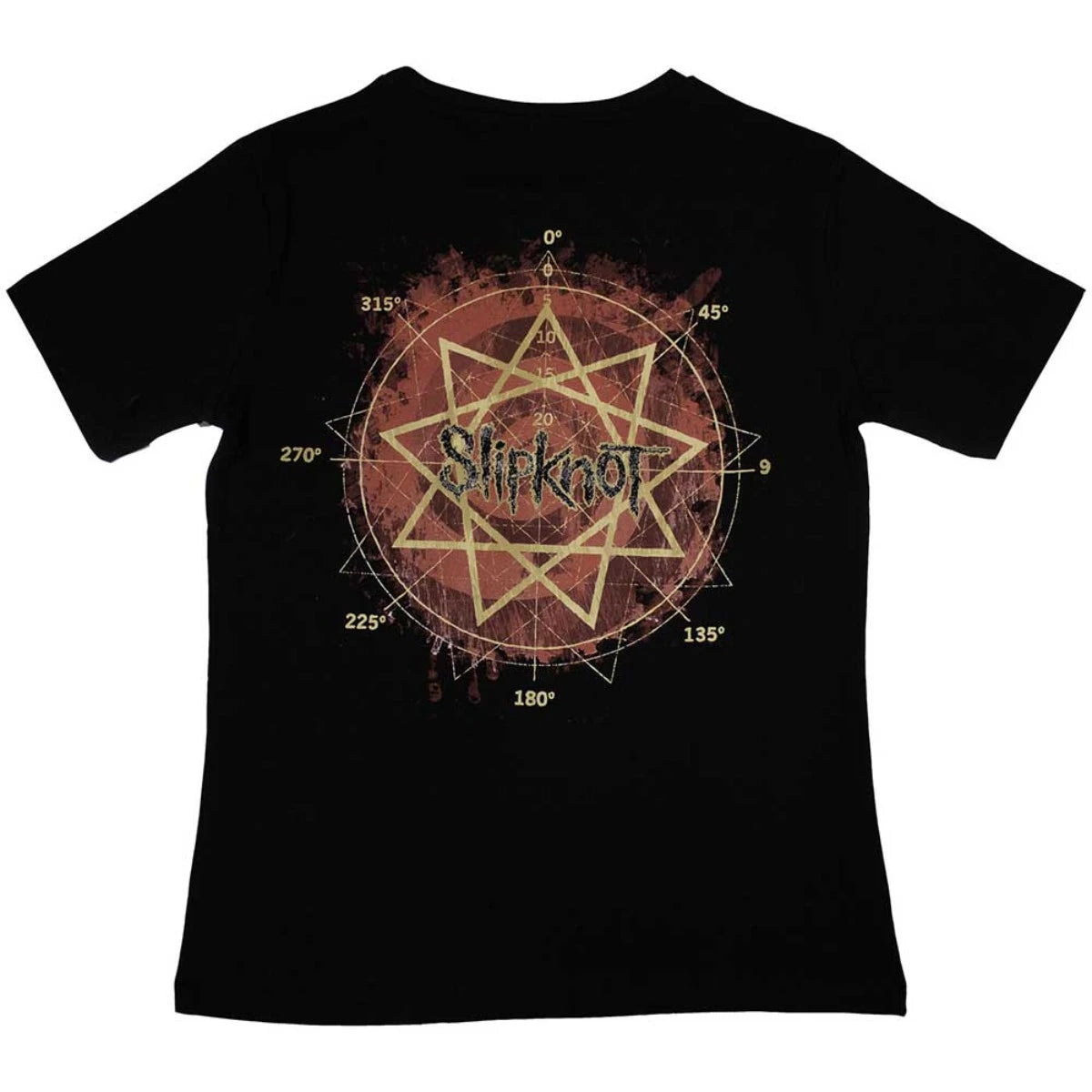 Slipknot Ladies T-Shirt: Come Play Dying Back Print Band Tee