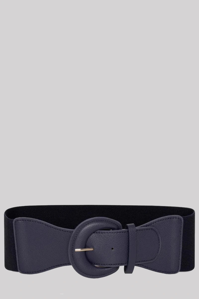 Ro Rox Raya Elasticated Retro Wide Nurse Belt Waist Cincher