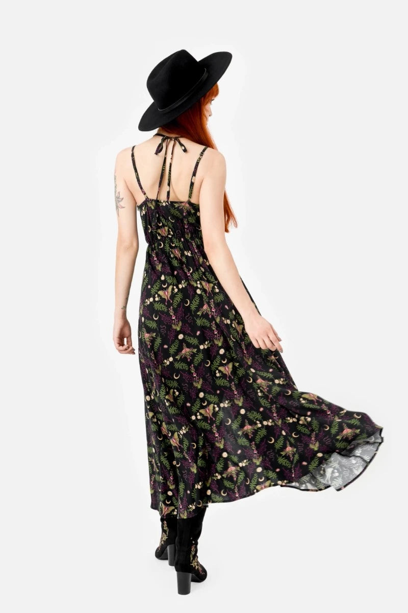 Restyle Wilderwood Maxi Dress – Gothic Forest Witch Vibes