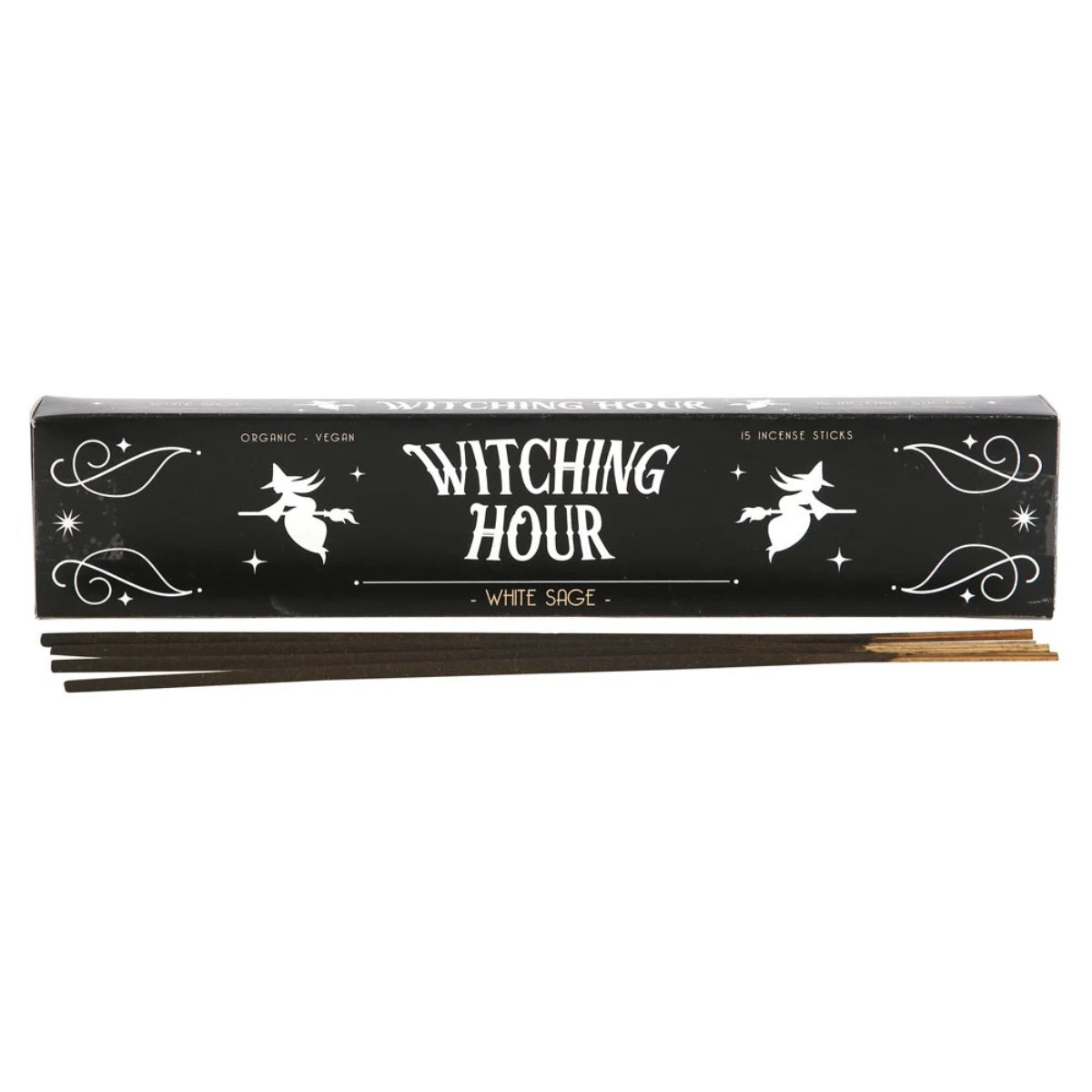 Witching Hour Incense Sticks – White Sage Scent (15 Pack)