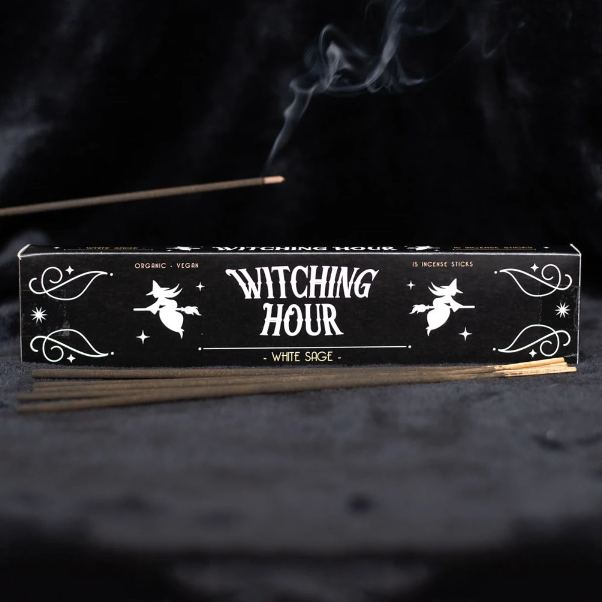 Witching Hour Incense Sticks – White Sage Scent (15 Pack)