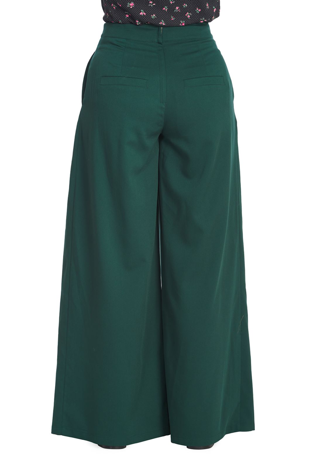 Banned Diamond Wide Leg Suspender Trousers