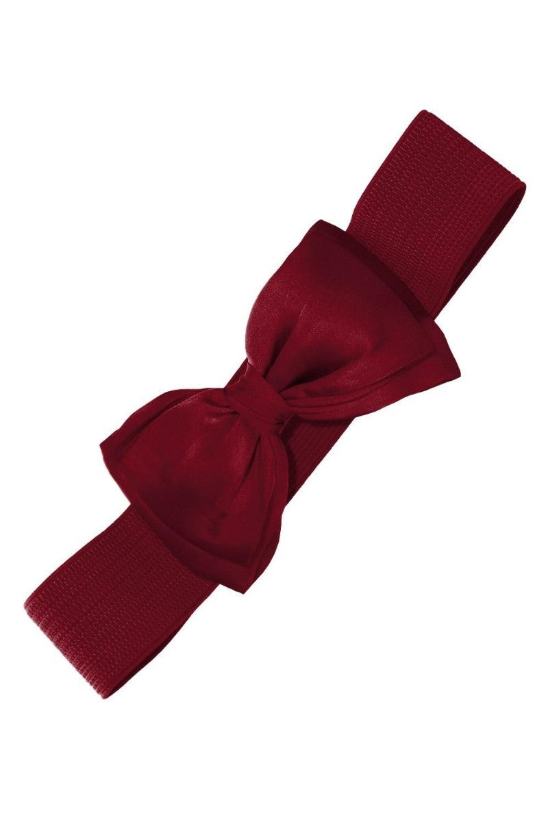 Banned Dancing Days Bella Bow Rockabilly Belt