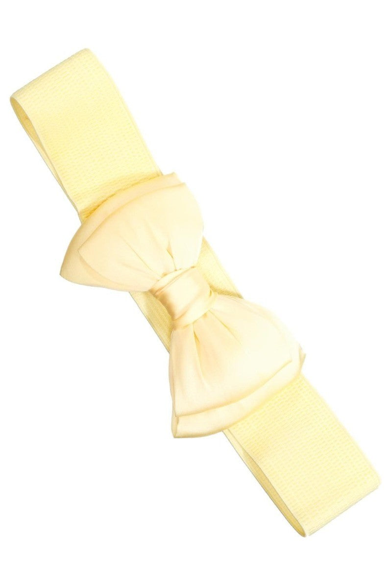 Banned Dancing Days Bella Bow Rockabilly Belt