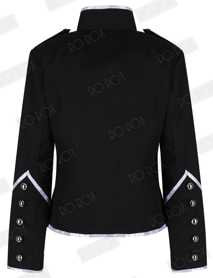 Ro Rox Steampunk Military Punk Parade Jacket
