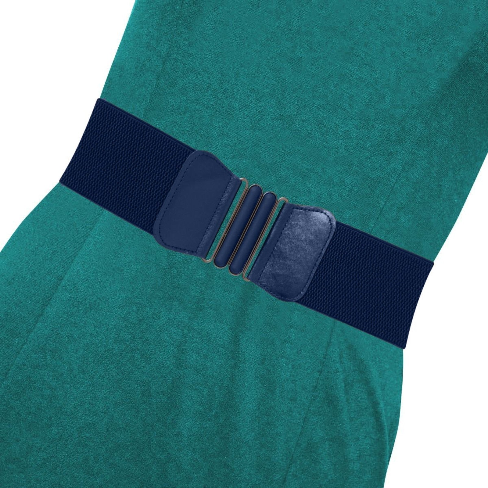 Ro Rox Tara Elasticated Retro Wide Nurse Belt Waist Cincher