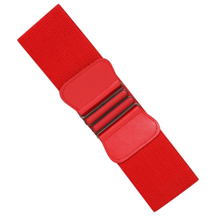 Ro Rox Tara Elasticated Retro Wide Nurse Belt Waist Cincher