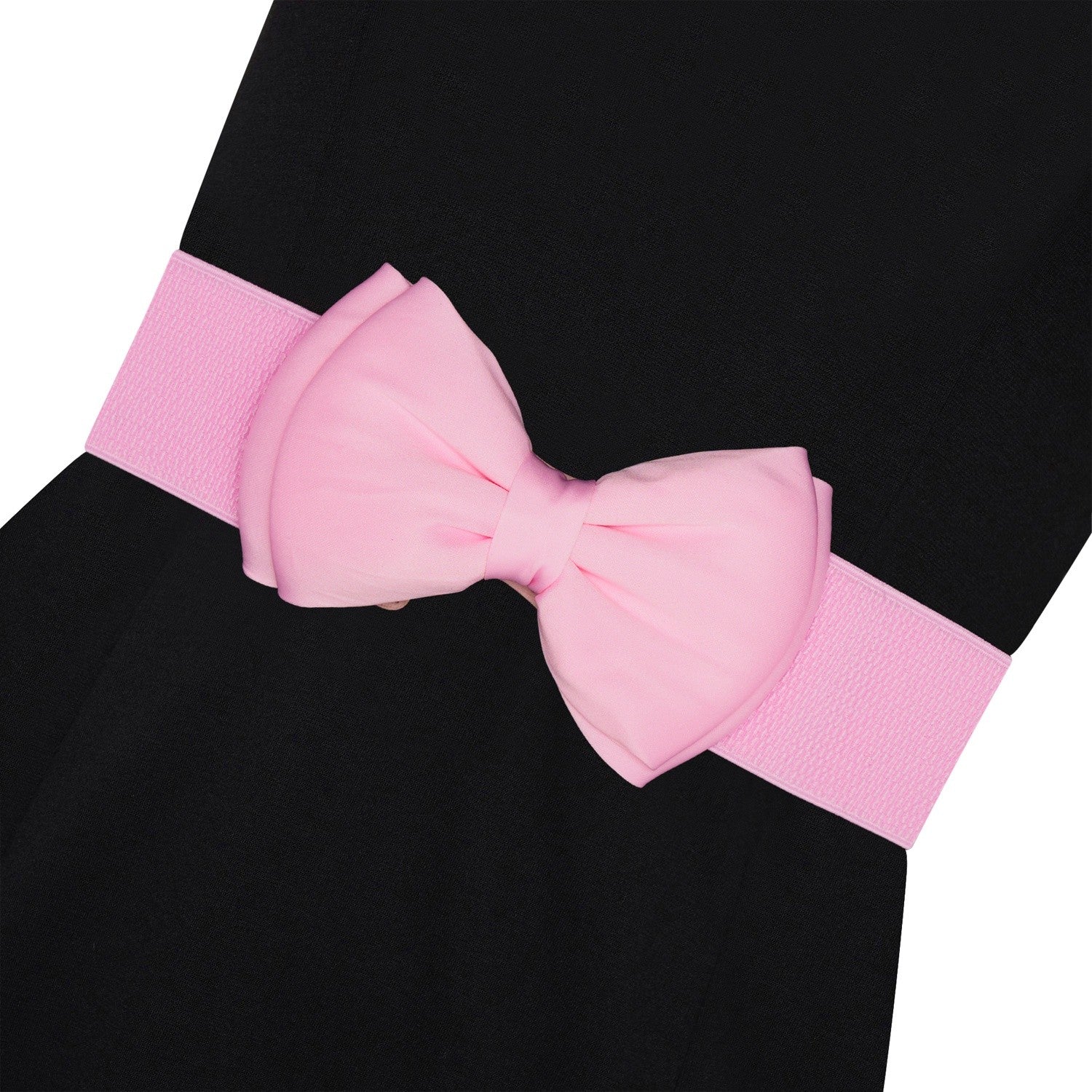 Ro Rox Vera Pin Up Vintage Satin Bow Belt