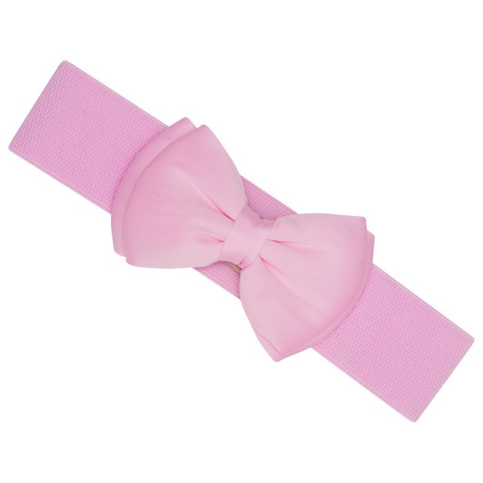 Ro Rox Vera Pin Up Vintage Satin Bow Belt