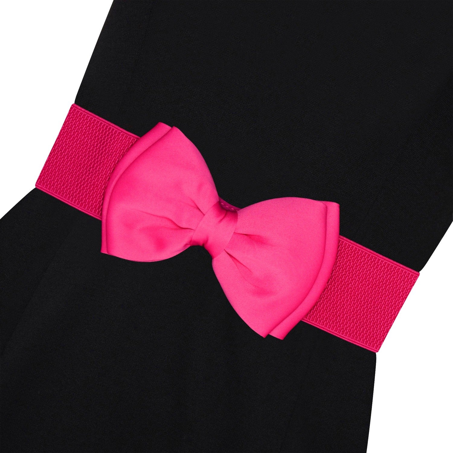 Ro Rox Vera Pin Up Vintage Satin Bow Belt