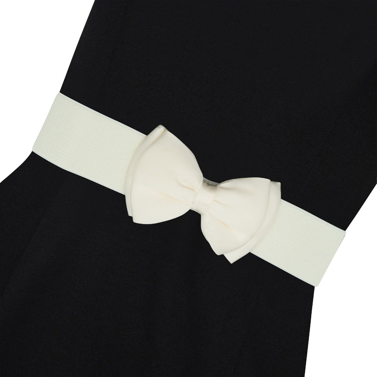 Ro Rox Vera Pin Up Vintage Satin Bow Belt