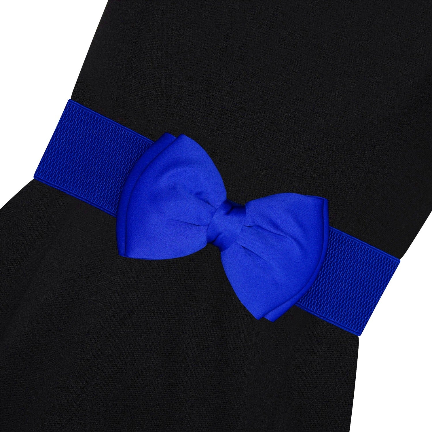 Ro Rox Vera Pin Up Vintage Satin Bow Belt