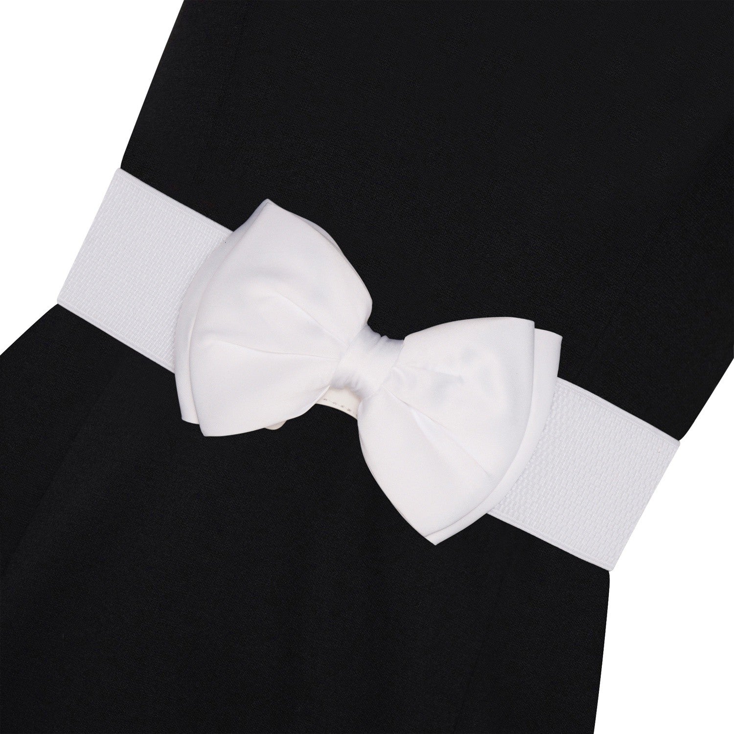 Ro Rox Vera Pin Up Vintage Satin Bow Belt
