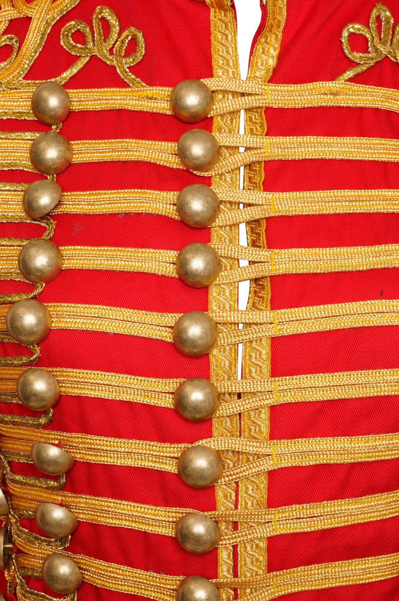 Ro Rox Women's Adam Luxe Military Drummer Black Parade Jacket