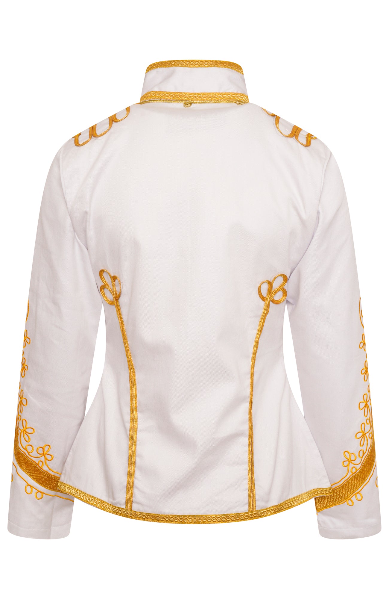 Ro Rox Women's Adam Luxe Military Drummer Black Parade Jacket