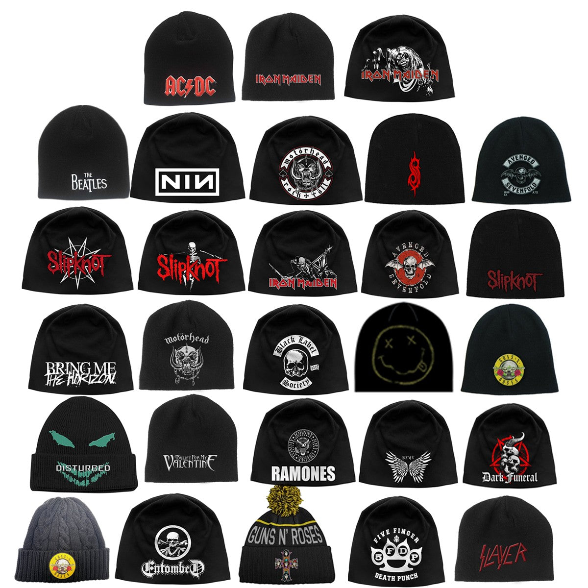 ROCKOFF Maglietta Donna Bring Me The Horizon Suora - Nero, Taglia 44, Cotone Morbido