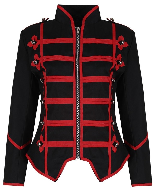 Women's Military Drummer Marching Band MCR Parade Jacket