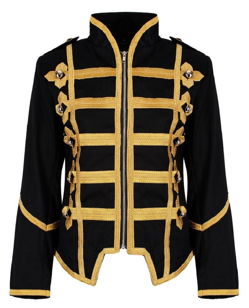 Women's Military Drummer Marching Band MCR Parade Jacket