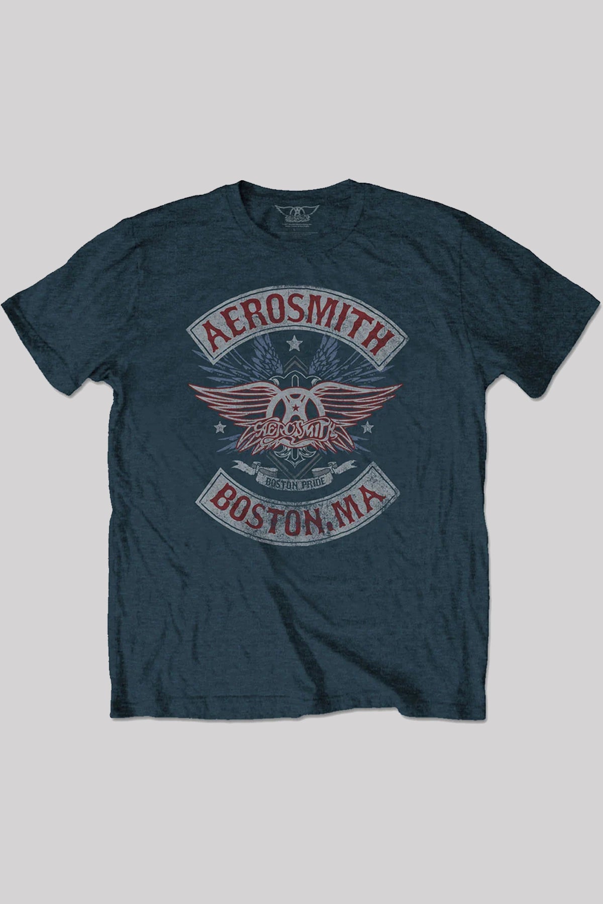 Aerosmith Boston Pride Unisex DENIM T-Shirt