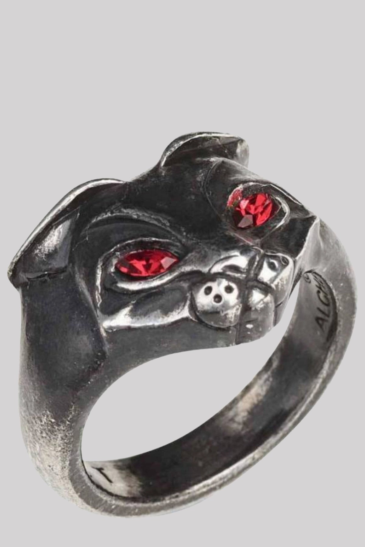 Alchemy England Bastet Cat Goddess Cat Head Ring